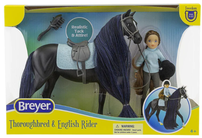 Breyer Jet & Charlotte English Rider