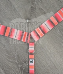 Patterned Nylon Breast Collars