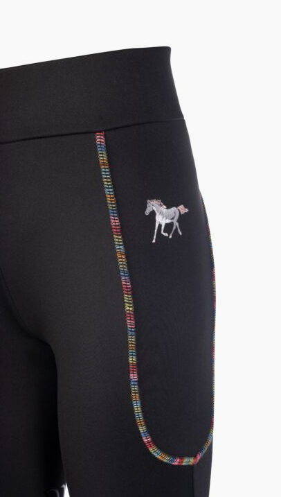 HKM Riding Polly Leggings Knee Patch