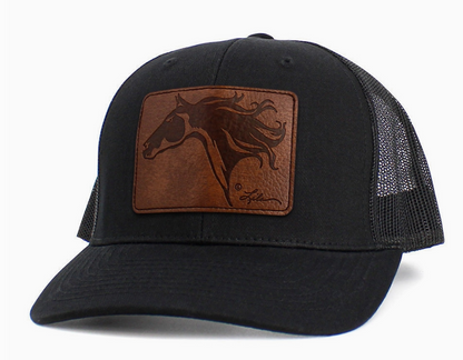 AWST Int'l Lila Vintage Mesh Horse Head Cap