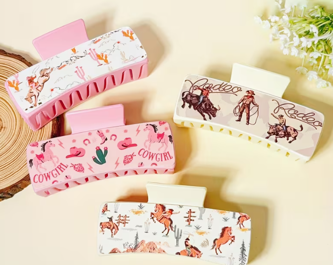 Western Hair Claw Clips