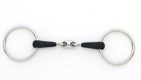 Oval Link Loose Ring Snaffle Bit
