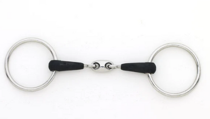 Oval Link Loose Ring Snaffle Bit