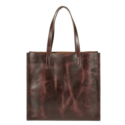 Snaffle Bit Leather Tote Bag