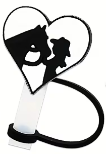 Equestrian Straw Topper - Assorted