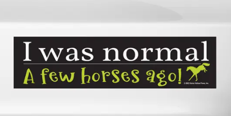 Horse Bumper Sticker