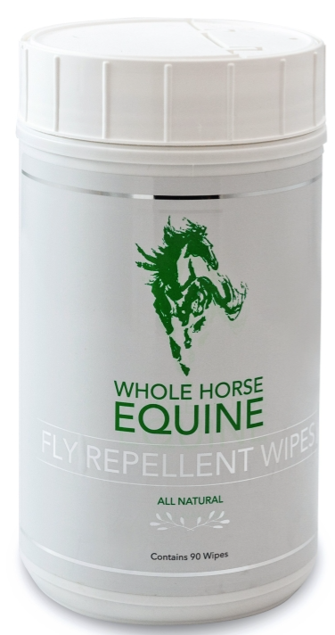 Whole Horse Equine Fly Repellent Wipes