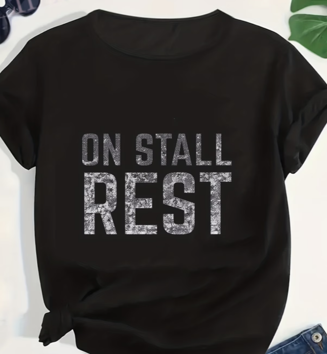 "On Stall Rest" Tee