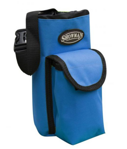 Showman Nylon Insulated Bottle Carrier with Pocket