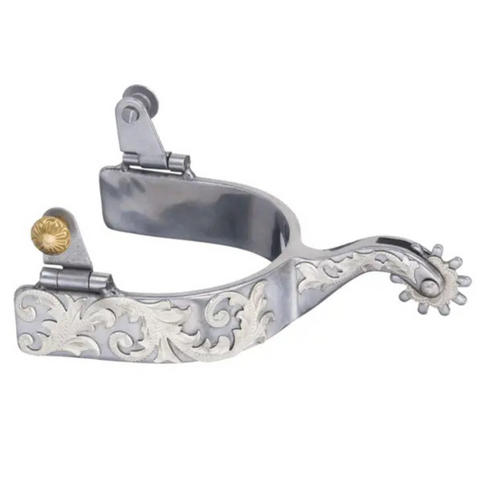 Spurs Sweet Iron Silver Leaf