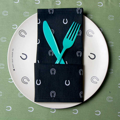 Lucky Slate Napkins - Set of Four