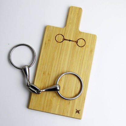 Snaffle Bit Bamboo Mini Charcuterie Board