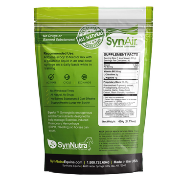 SynAir- EIPH (Bleeding) Management For Horses