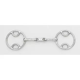 Bit-Stainless Steel Loop Ring Gag 5.75"