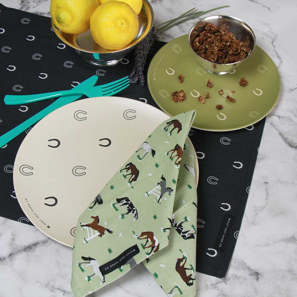 Lucky Cream Dinner Plate - Set of Four