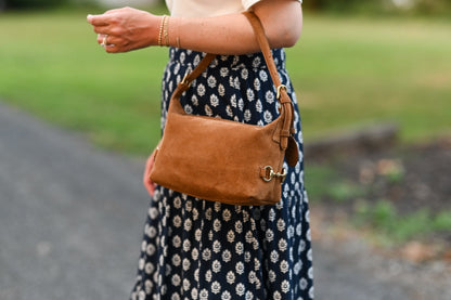 Tucker Tweed Bethany Bit Bag Suede- Limited Edition Milk Chocolate