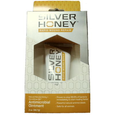 Silver Honey Wound Ointment 2 OZ