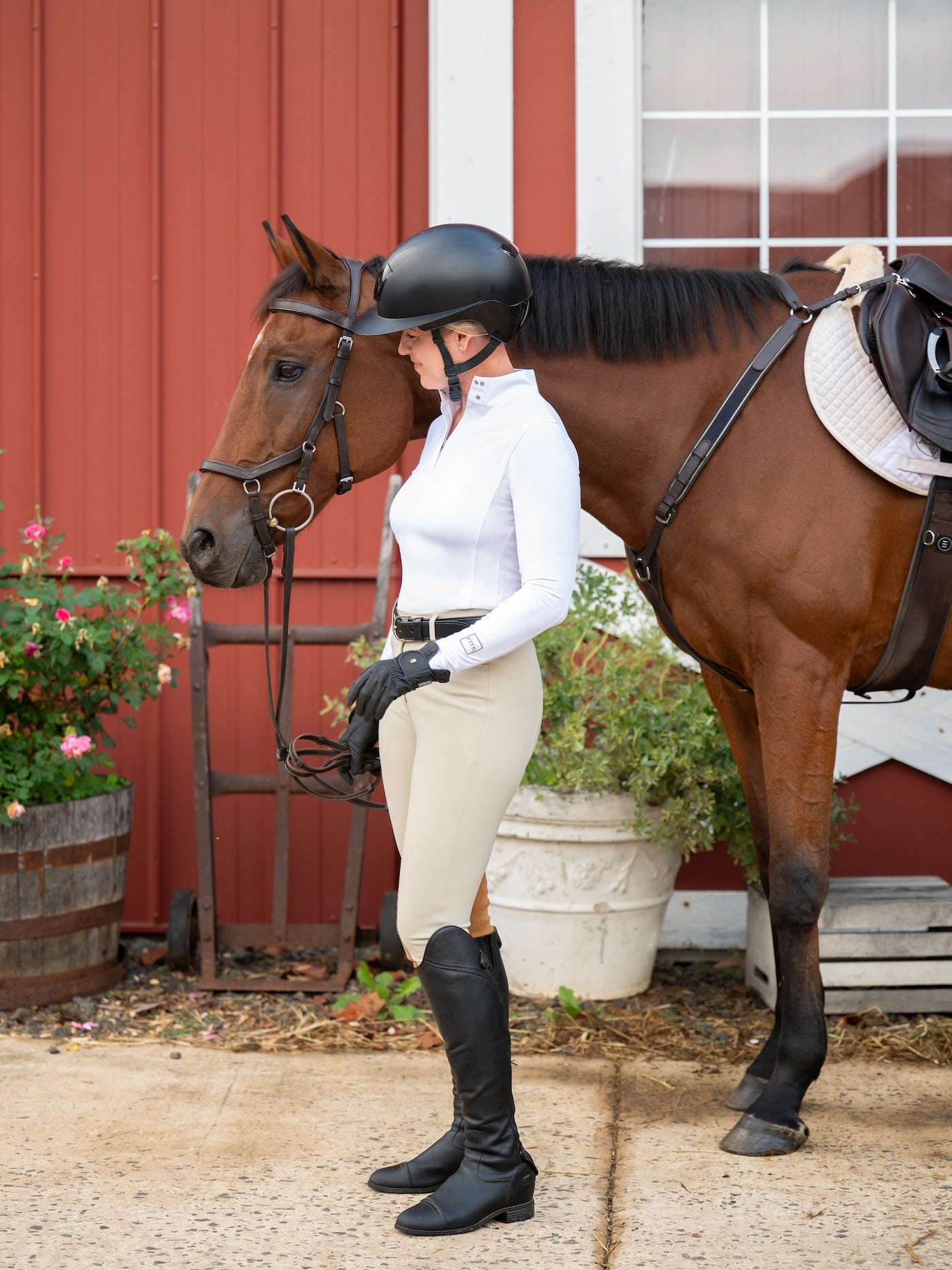 Clear Round Show Shirt