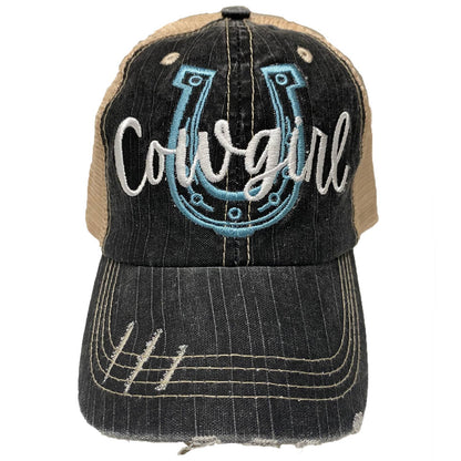 Cowgirl Women's Western Embroidered Baseball Cap