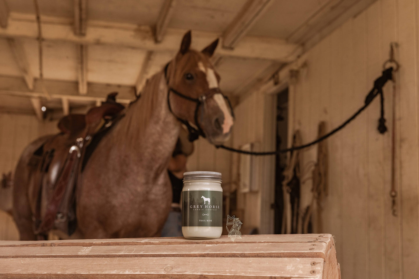 Trail Ride Soy Candle - SCENT OF THE MONTH