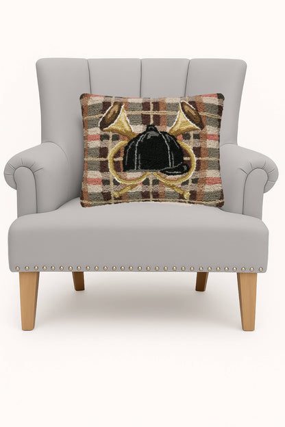 Bugle Crest Hook Pillow