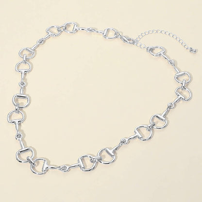 Horsebit Link Chain Necklace