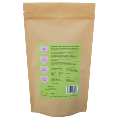 Alfalfa with Nettle + Mint Horse Treats (Low-NSC)