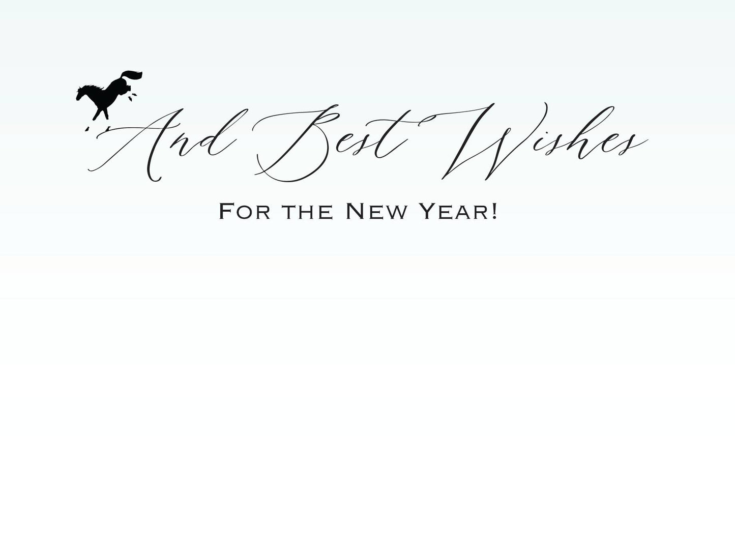 Horse Boxed Christmas Cards / Canter & Jumping / 8 Holiday