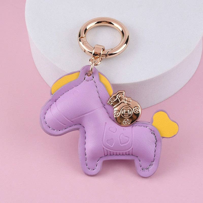 Adorable Horse-Shaped Keychain Pendant