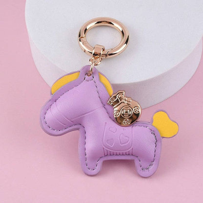 Adorable Horse-Shaped Keychain Pendant
