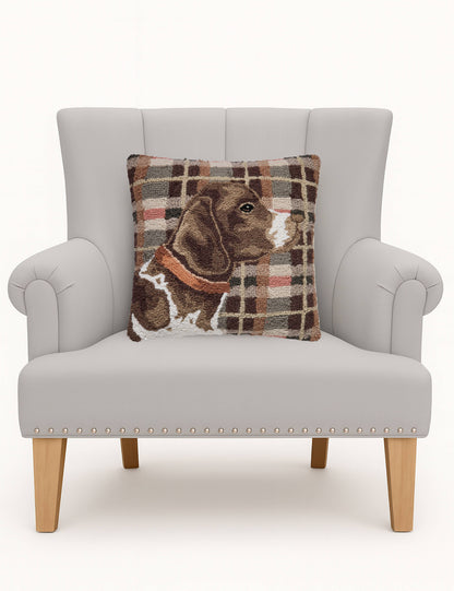 Hunting Dog Hook Pillow