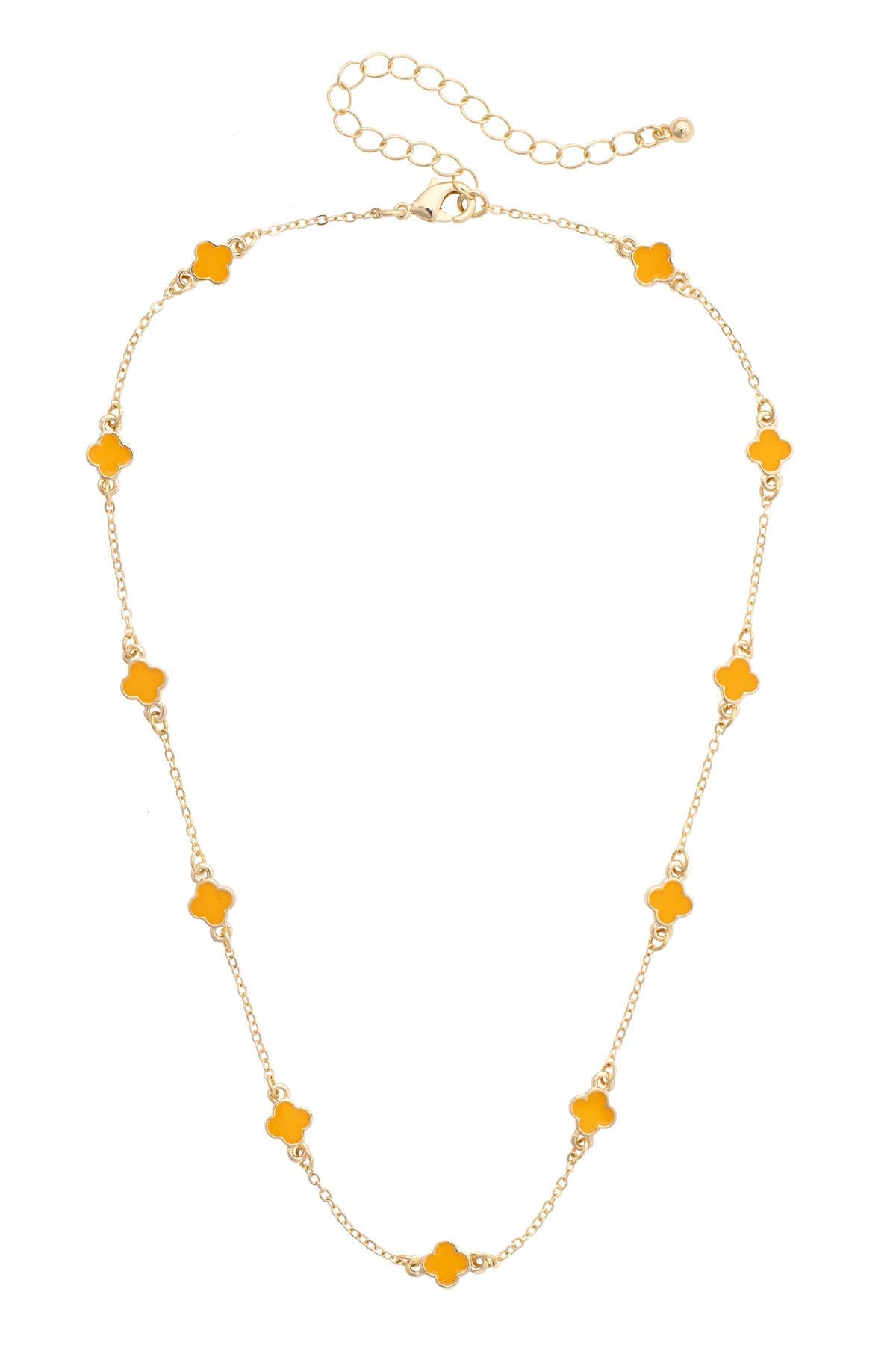 Margaret Dainty Clover Necklace