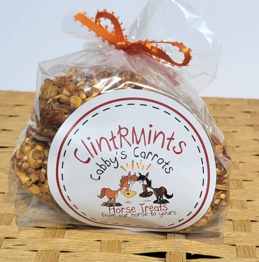 ClintRMint Horse Treats Cabby's Carrots Flavor
