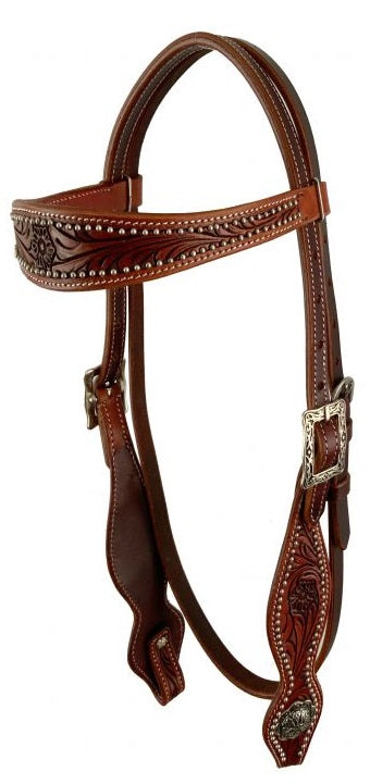 Showman Burgundy Cow Leather