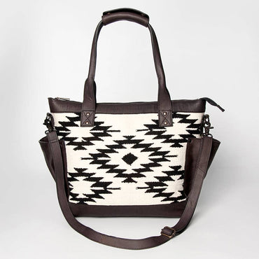 Ladies Hand Woven Western Saddle Blanket Tote
