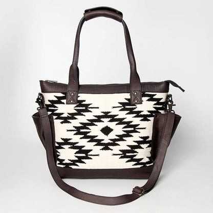 Ladies Hand Woven Western Saddle Blanket Tote