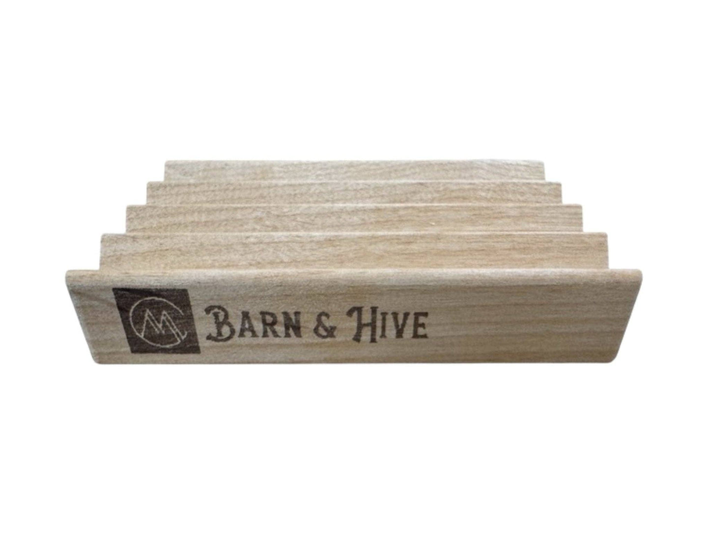 Barn & Hive Red Alder Wood Soap Dish 