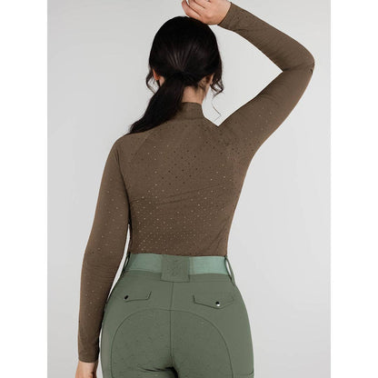 Dapplebay Aircut Mock Neck LS Top