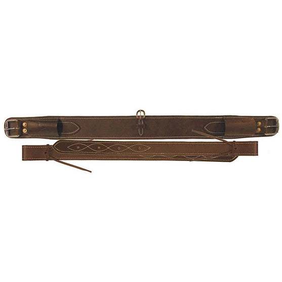 Buffalo Leather 1-3/4″ Back Cinch W/Billets