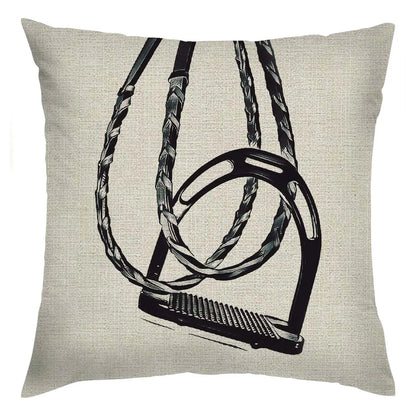 Noble Pony - Linen Pillow