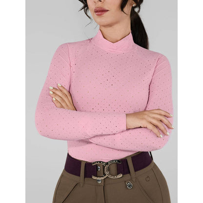 Dapplebay Aircut Mock Neck LS Top