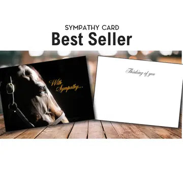 Horse Sympathy Greeting Card