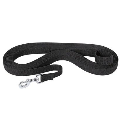 Flat Cotton Lunge Line 1" x 30" with Nickel