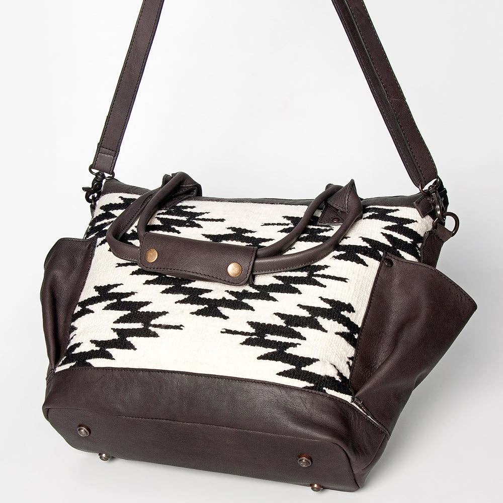 Ladies Hand Woven Western Saddle Blanket Tote