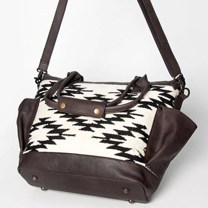Ladies Hand Woven Western Saddle Blanket Tote
