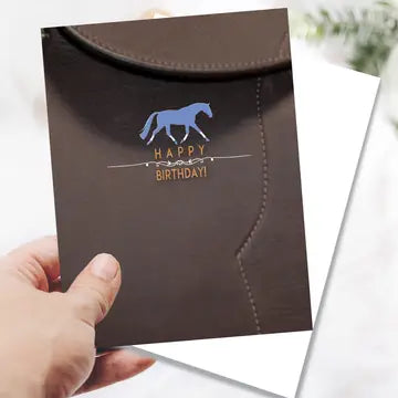 Horse Greeting Birthday Card