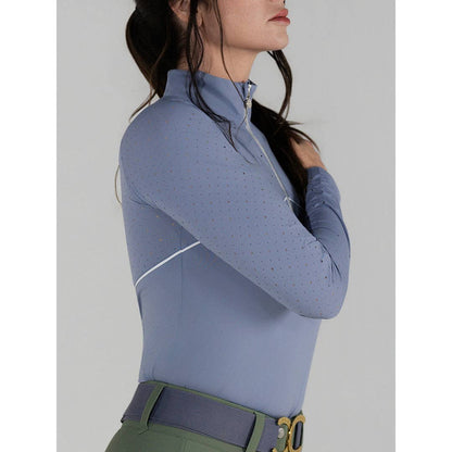 Dapplebay Lady 1/4 Zip Aircut LS Riding Top