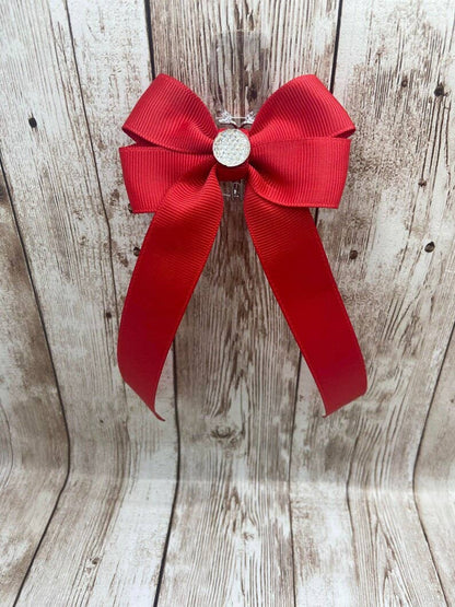 Horse Show Red Tail Ribbon - Warning Ribbon
