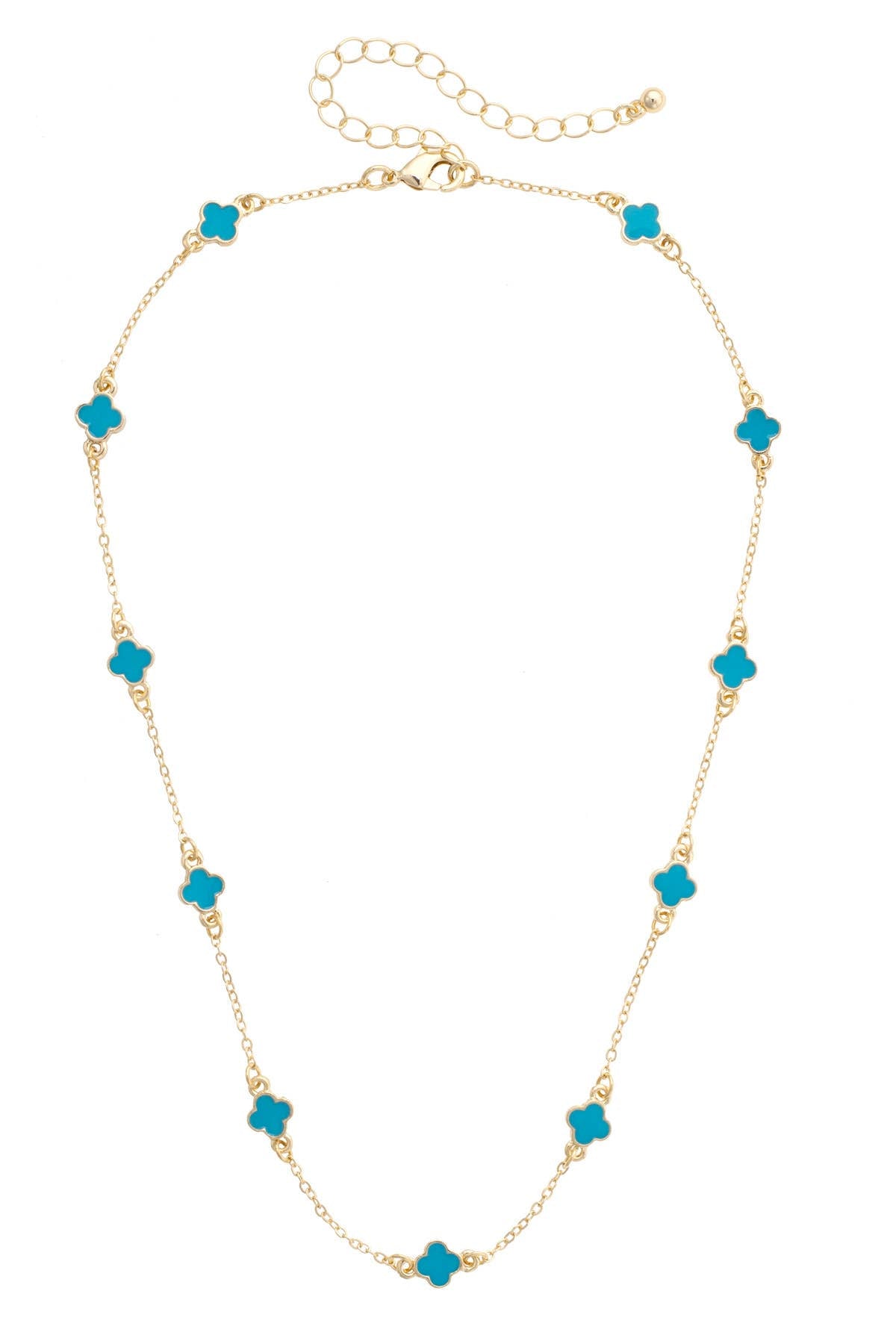 Margaret Dainty Clover Necklace