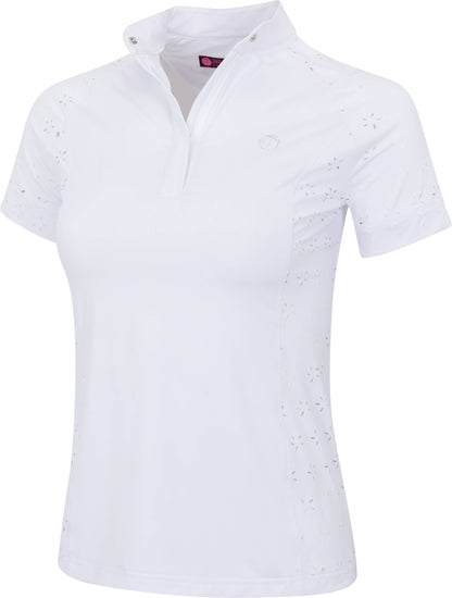 SunPetal Show- Short Sleeve White